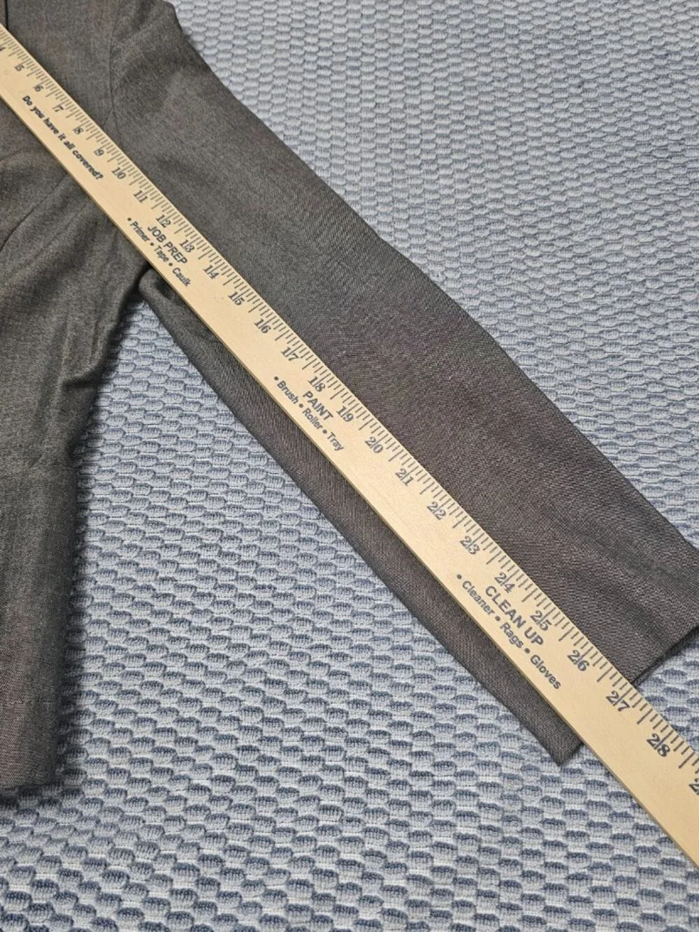 Mastina Gray Wool Blend Blazer | Made with French Fabric | Size 36 Small - Picture 8 of 8